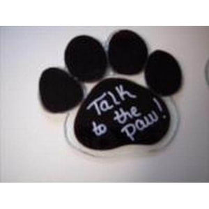 Talk to the Paw print