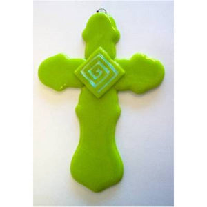 Lime Green Cross